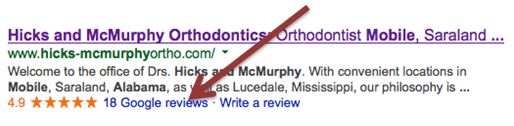 hicks-mcmurphyortho Google Review